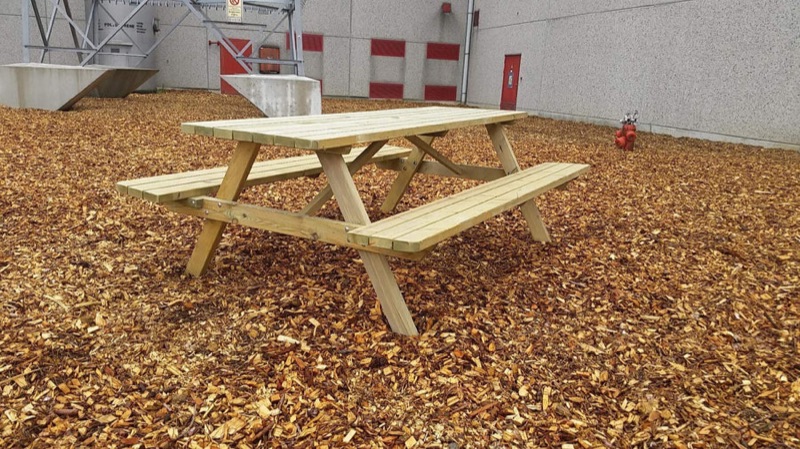 Schoolpakket: 5 × KING-picknicktafel 240 cm